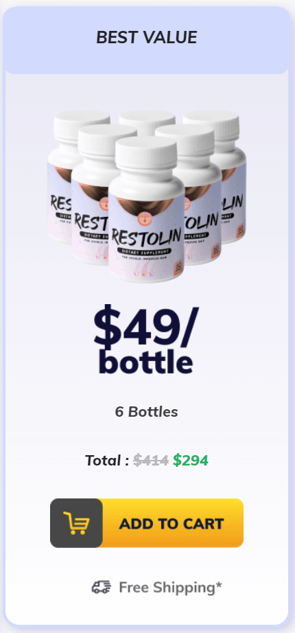 Restolin buy 6 bottles